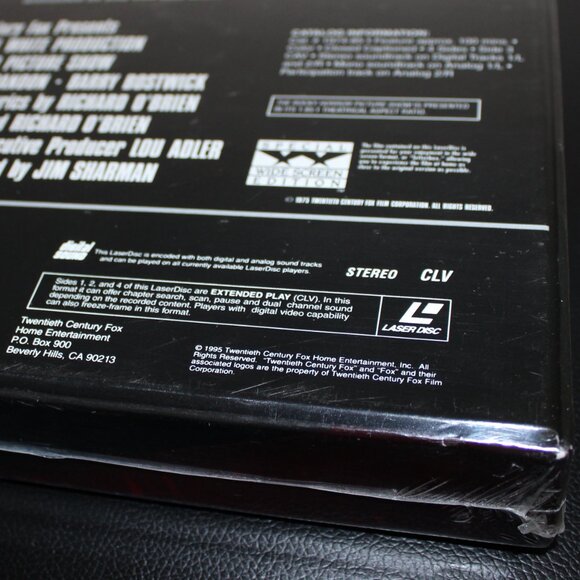 new ROCKY HORROR PICTURE SHOW 20th Anniversary Special THX Edition Laserdisc Box - Picture 10 of 15